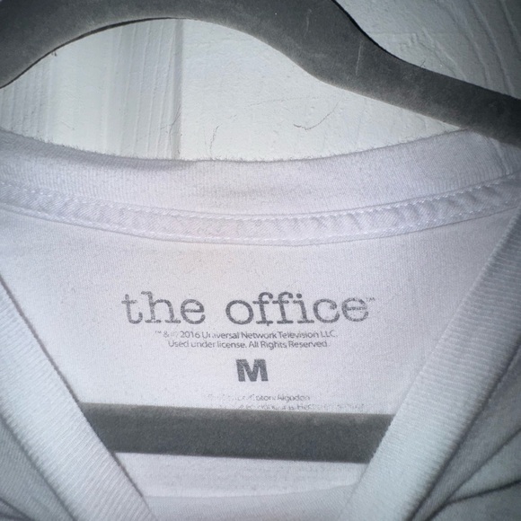 Dundee Mifflin White T-Shirt - Picture 2 of 3